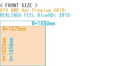 #XT4 AWD 4dr Premium 2018- + BERLINGO FEEL BlueHDi 2018-